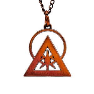 Copper Illuminati Talisman